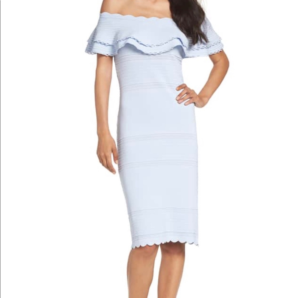 Eliza J. Off the Shoulder Dress